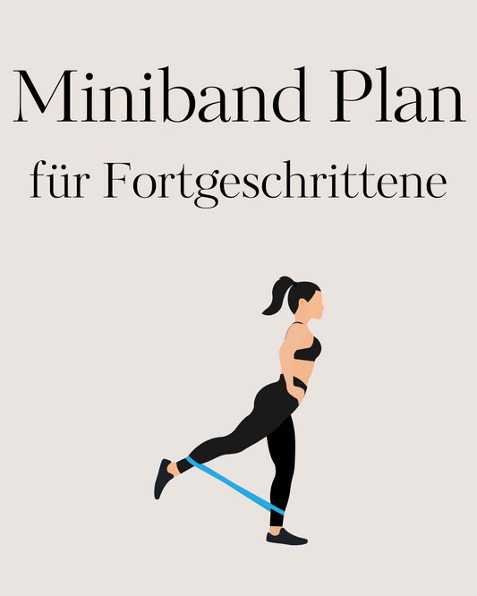Miniband Trainingsplan Fortgeschritten