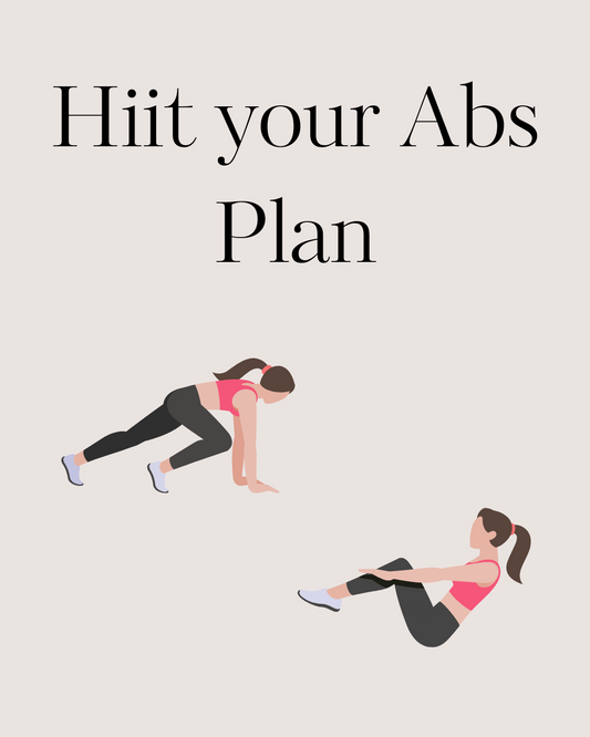 Hiit your Abs Trainingsplan alle Niveaus
