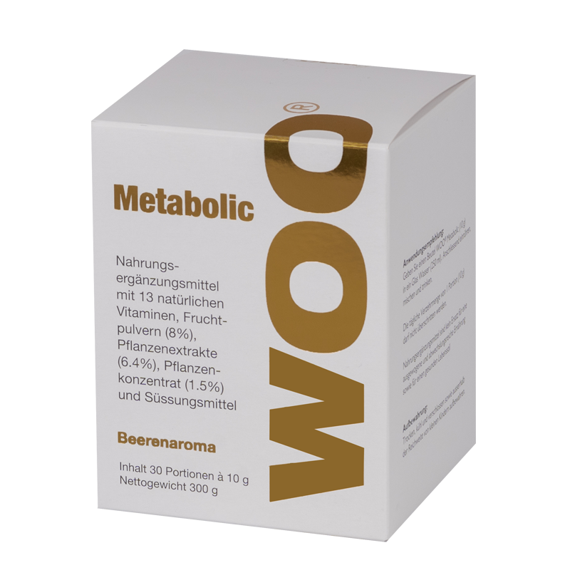 WOO Metabolic 30 Portionenbeutel à 10g